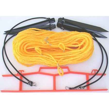 Home Court M825YS 8 Meter Yellow .25-inch Rope Non-adjustable Courtlines